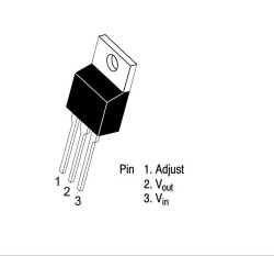 LM350 Voltage Regulator - TO220 - 2