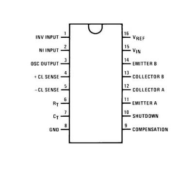 LM3524 DIP-16 Smps Switching - Control Integrated - 2