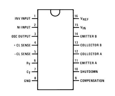 LM3524DM SOIC-16 Smps Anahtarlama - Kontrol Entegresi - 2