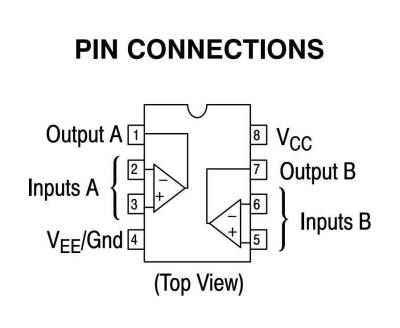 LM358 DIP8 Integrated - 2