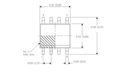 LM358 SMD OpAmp Entegresi SOIC-8 - 2