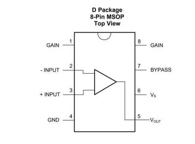 LM386 SOIC-8 Amplifikatör Ses Entegresi - 2