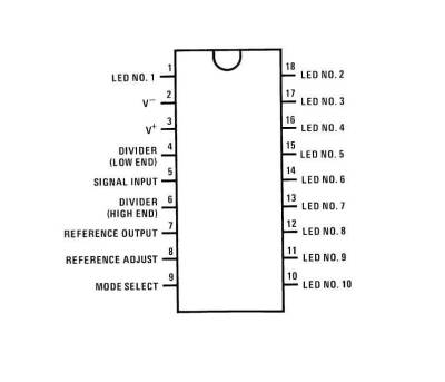 LM3914 DIP18 Integrated - 2