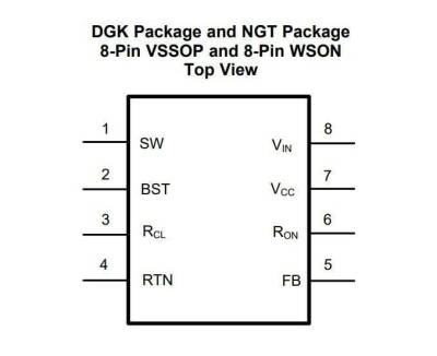 LM5007MM VSSOP-8 Voltage Regulator IC - 2