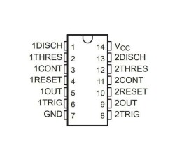 LM556 DIP-14 Timer IC - 2