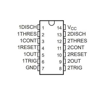 LM556 SOIC-14 Timer IC - 2