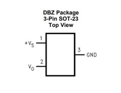 LM60BIM3 SOT-23 Smd Sıcaklık Sensörü - 2