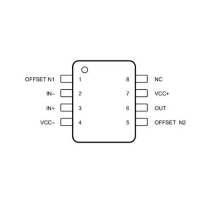 LM741 SOIC-8 SMD OpAmp Entegresi - UA714 - 2