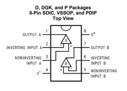 LMC6482IMX/NOPB SMD OpAmp IC - 2