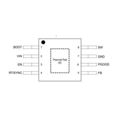 LMR16010PDDA SOIC-8 1A Voltaj Regülatör Entegresi - 2