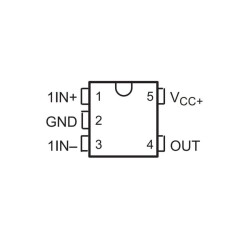 LMV321IDBVR SOT-23 SMD OpAmp Entegresi - 2