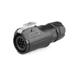 LP-12-C07PE-02-001 7-Pin Waterproof Connector - Male 