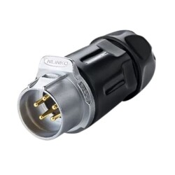 LP-20-C05PP-01-001 5-Pin Waterproof Connector - Male 