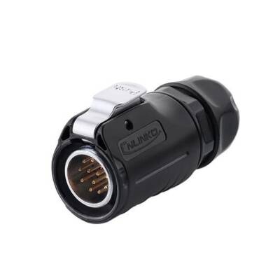 LP-20-C12PE-01-022 12-Pin Waterproof Connector - Male - 1