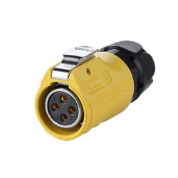 LP-20-J04PE-01-021 4-Pin Waterproof Connector - Female 