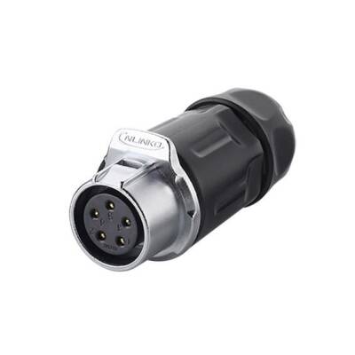 LP-20-J05PP-01-001 5-Pin Waterproof Connector - Female - 1