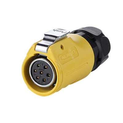 LP-20-J07PE-01-021 7-Pin Waterproof Connector - Female - 1