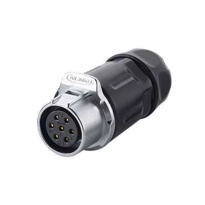 LP-20-J07PP-01-001 7-Pin Waterproof Connector - Female - 1