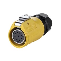 LP-20-J09PE-01-021 9-Pin Waterproof Connector - Female 