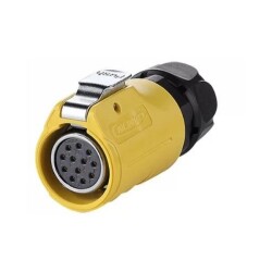 LP-20-J12PE-01-021 12-Pin Waterproof Connector - Female - 1