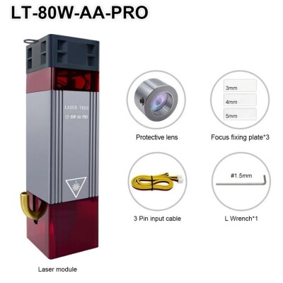 LT-80W 12V TTL Burner CNC Laser - 1