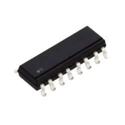 LTV847 SMD-DIP-16 Transistor Output Optocoupler Integrated Circuit 