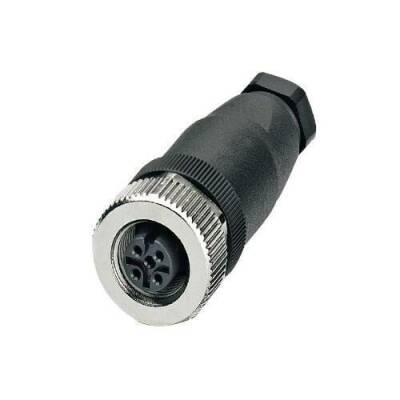 M12 4 Pin Female Connector - 1