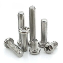 M3 10 mm Phillips Head Screw - 10 Pcs 