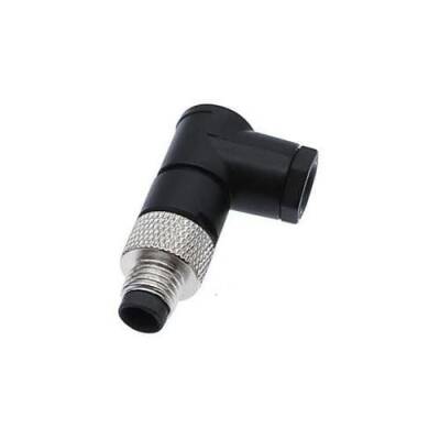 M8 3 Pin Male Connector - 90 Degree - 1