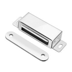 Magnetic Metal Furniture Door Lock 50x21x14mm - 1