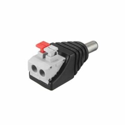 Male DC Barrel Jack with Terminal - 2