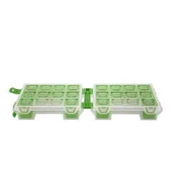 Mano Twin Toolbox Green T-ORG-7 Organizer - 3