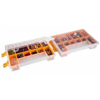 Mano Twin Toolbox Orange T-ORG-11 Organizer - 2