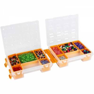 Mano Twin Toolbox Orange T-ORG-7 Organizer - 4