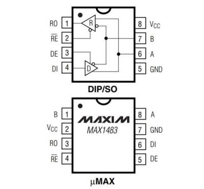 MAX1483 SMD SO8 Entegre - 2