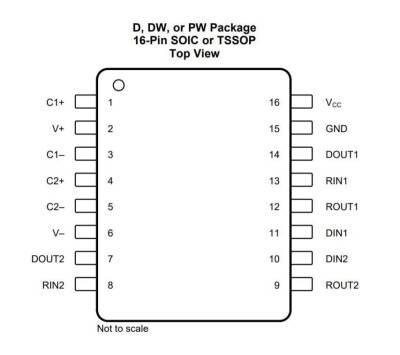 MAX202 SMD SO16 Entegre - 2