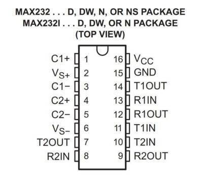 MAX232 SMD SO16 Entegre - 2