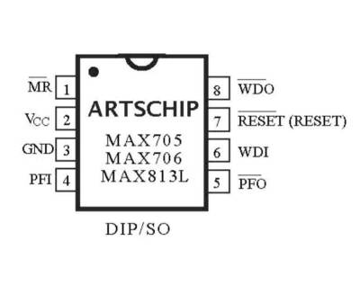 MAX705 DIP8 Entegre - 2