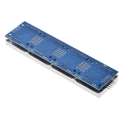 Max7219 4-in-1 Dot Matrix Module - Blue - 3