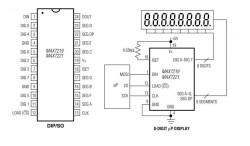 MAX7219 SMD SO24 Integrated - 2