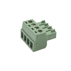 MC420-381 3.81mm 4 Pin 90 Degree Pluggable Female Terminal Block - 1