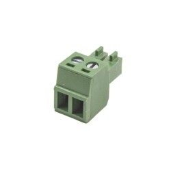 MC420-38102 3.81mm 2 Pin 90 Degree Pluggable Female Terminal Block - 1