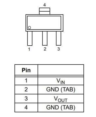 MCP1825S-3302E/DB SOT-223-3 Linear Voltage Regulator - 2