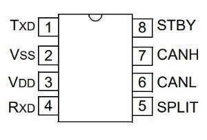 MCP2561-E/SN SOIC-8 Yüksek Hızlı CAN Transceiver Entegresi - 2