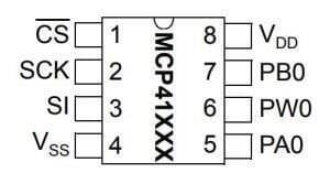 MCP41010-I/SN SOIC-8 Smd Digital Potential Integrated - 2