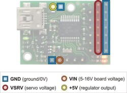 Micro Maestro 6 Channel USB Servo Controller - 4