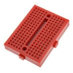 Mini Breadboard - Red 