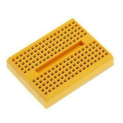 Mini Breadboard - Yellow - 1