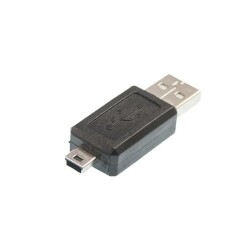 Mini USB to USB 2.0 A Converter / Male Converter - 1