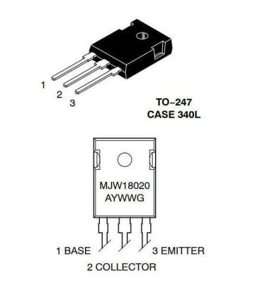 MJW18020 - TO247 NPN Transistor - 2